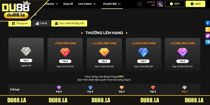 Nạp Tiền DU88 - Giao Dịch Nhanh Gọn, Ưu Đãi Cực Lớn - QIVON