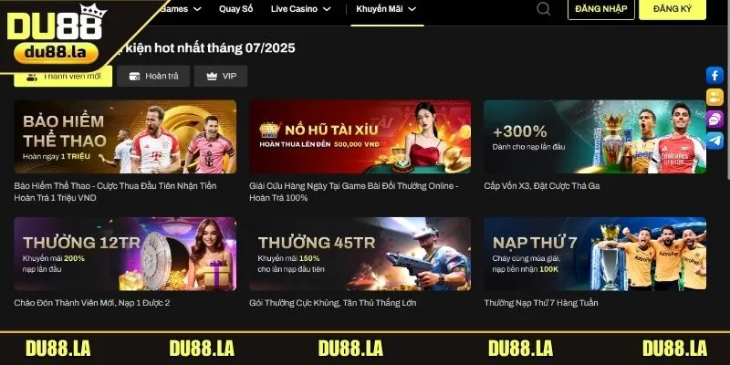 Đăng Ký DU88 Chỉ Với 1 Phút Nhận Quà Cực Kỳ Hấp Dẫn - QIVON