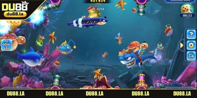 TOP 5 Game Bắn Cá Siêu Đẳng Cực Hot Hit Tại Nhà Cái DU88 - QIVON
